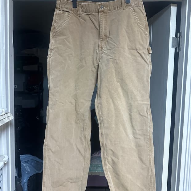 [36x32] 칼하트 B11 BRN 브라운 싱글니 카펜터 팬츠