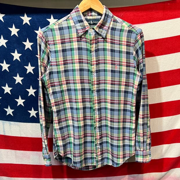 폴로 랄프로렌 체크셔츠