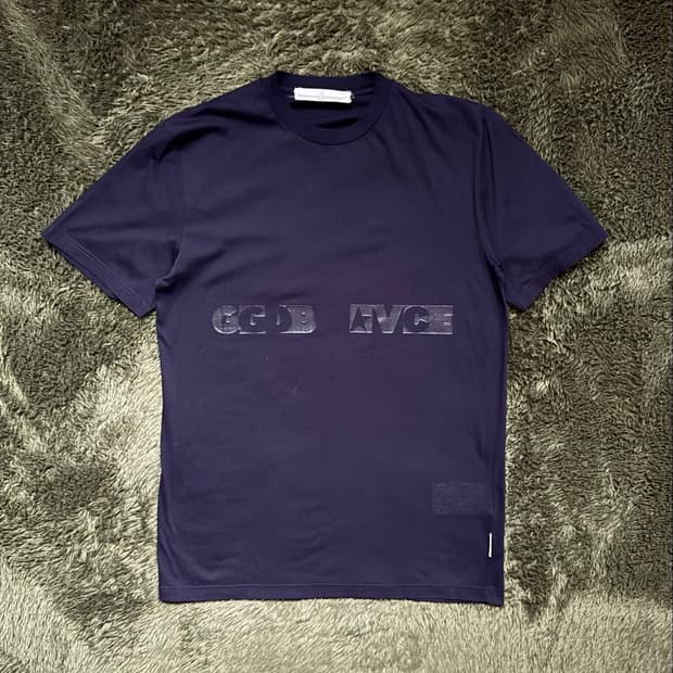 골든구스 Made in Italy GGDB 로고 티셔츠 블랙