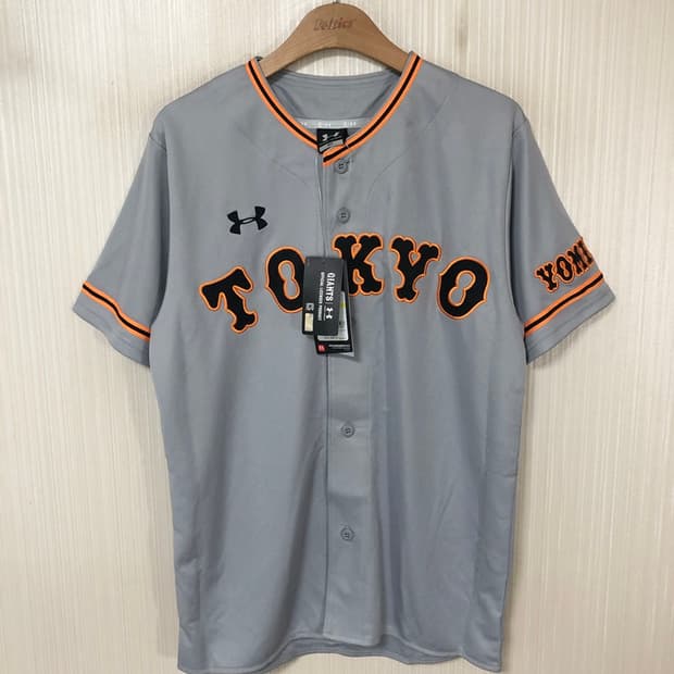 NPB 언더아머 요미우리자이언츠 어센틱 원정유니폼 M #49 이시카와