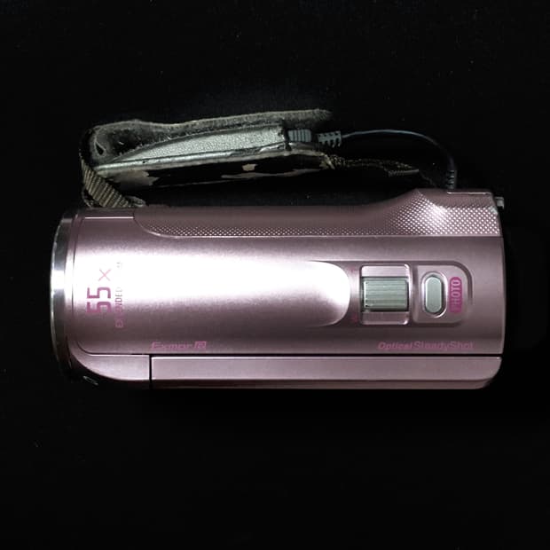 소니 hdr-cx390 사쿠라핑크 빈티지 캠코더