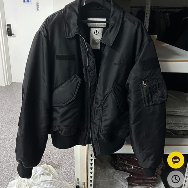 유먼트 제작 ma-1 블랙 택없는 새상품