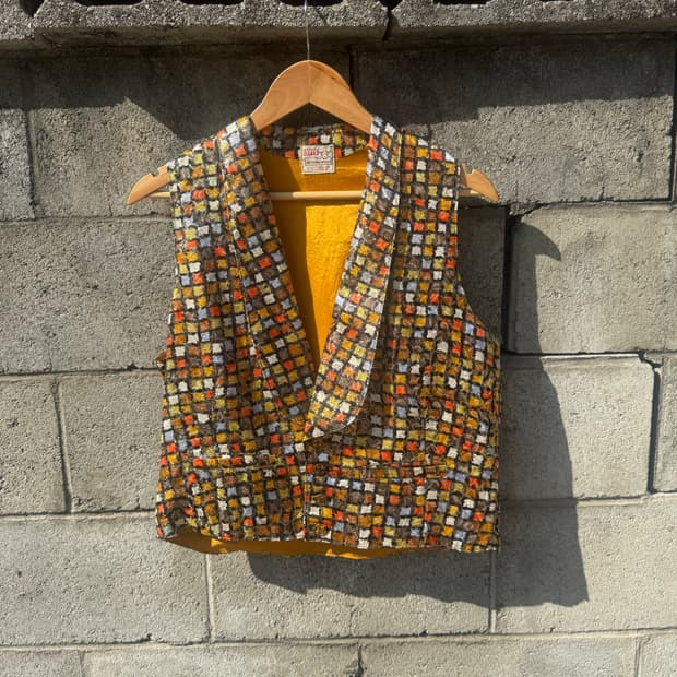 50s 리바이스 빈티지 숏혼 웨스턴 웨어 카지노 포커 딜러 베스트