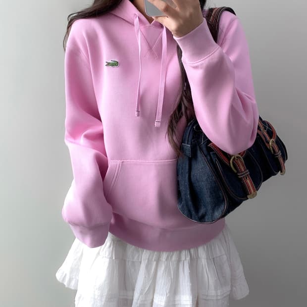 라코스테 후드티 