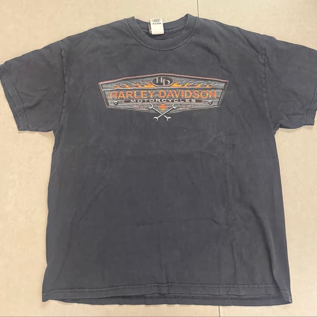 2005 Made in USA Harley Davidson 티셔츠 XL