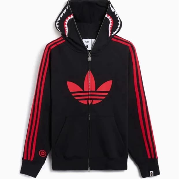 (삽니다) 아디다스 x 베이프 얼티밋 샤크후드 m사이즈