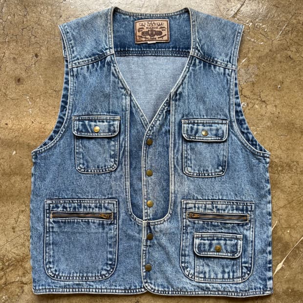 90s BLUE CHASER BASIC 데님 베스트