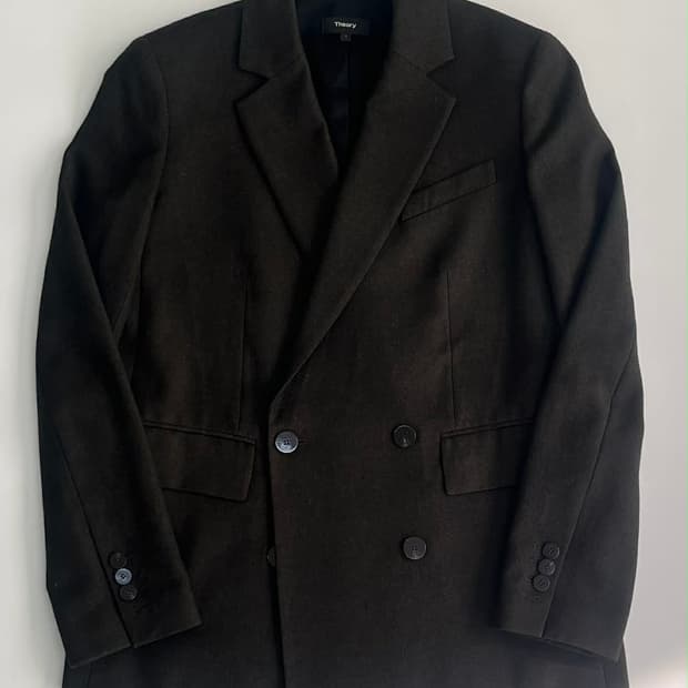 [2] 띠어리 20년 신형 한섬 더블 브레스티드 울 블레이져 자켓