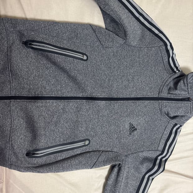 아디다스 져지 트랙탑 차콜 블랙