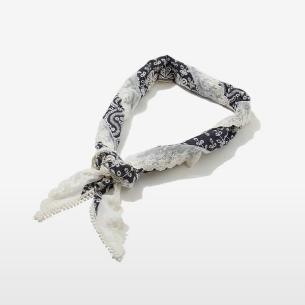 펜필드 플라워 롱 스카프