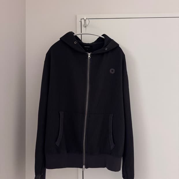 999휴머니티 AV 블리치드 후드집업 차콜 2(m)