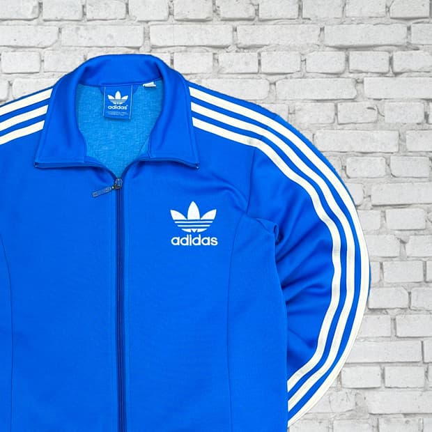 아디다스 구형 블루 빈티지 유로파 져지 100