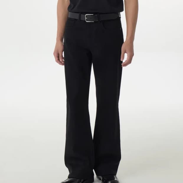 무신사 스탠다드 플레어진 블랙 29