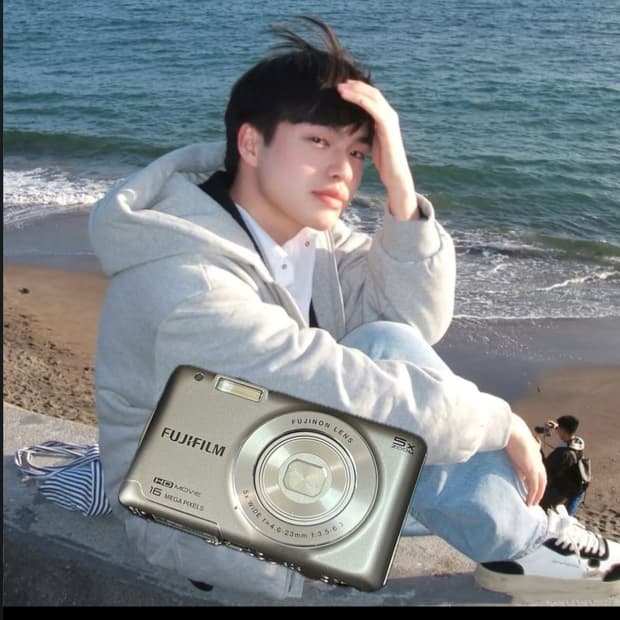 색감 좋은 빈티지 디카 후지 jx680 카메라 작례o