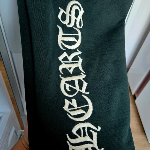 크롬하츠 헤비웨이트 자수 그린 팬츠(정품)