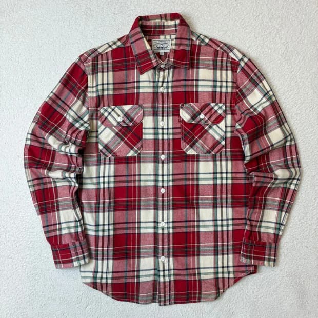 리바이스 00's 체크 웨스턴 남방 PN6279