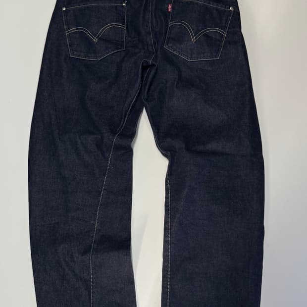 정품!! 리바이스 엔지니어드진 생지 데님팬츠