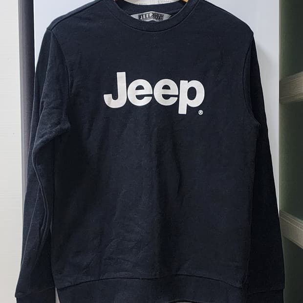 Jeep 맨투맨 블랙 L(100)