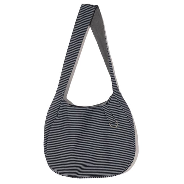 REVERSIBLE STRIPE BAG