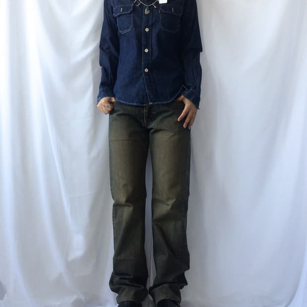 Levis red tap denim shirt