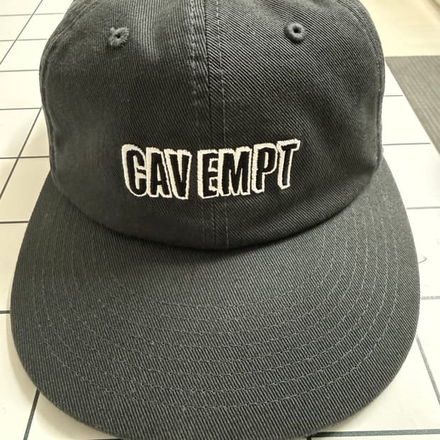 CAV EMPT 캡 모자 다크 그레이 새상품