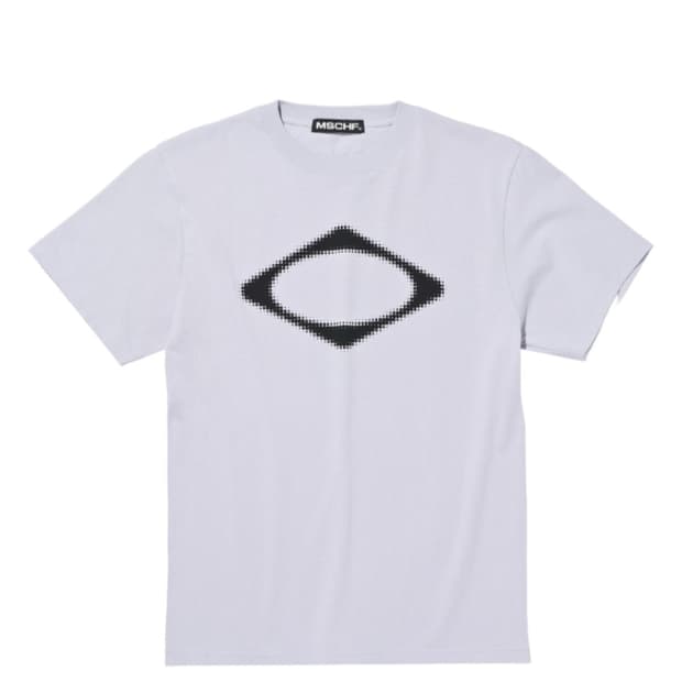 미스치프 롬버스 반팔 블루 그레이 M