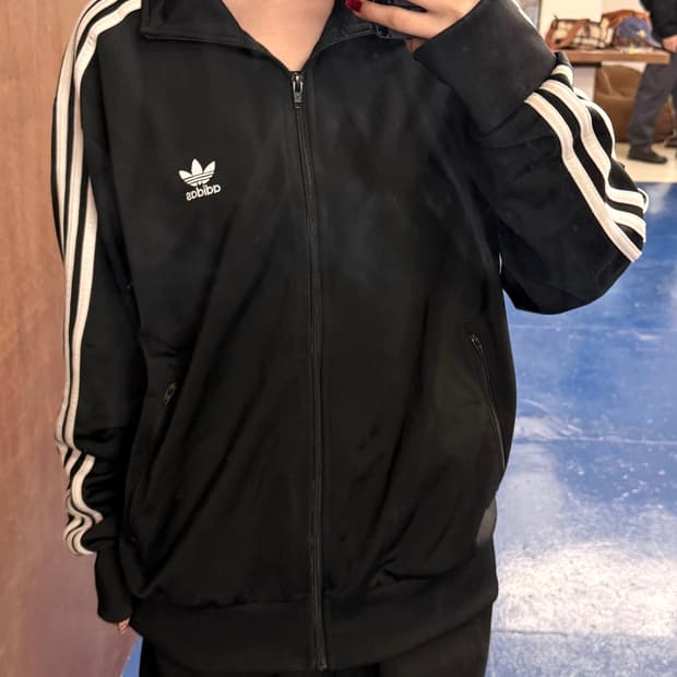 Adidas 아디다스 블랙 트랩탑 져지