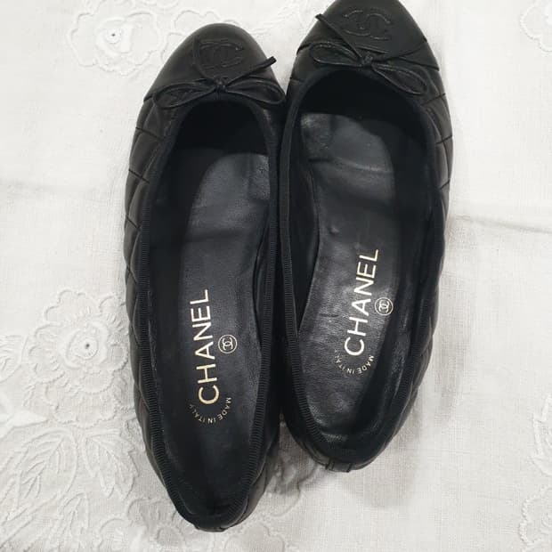 샤넬 플랫슈즈