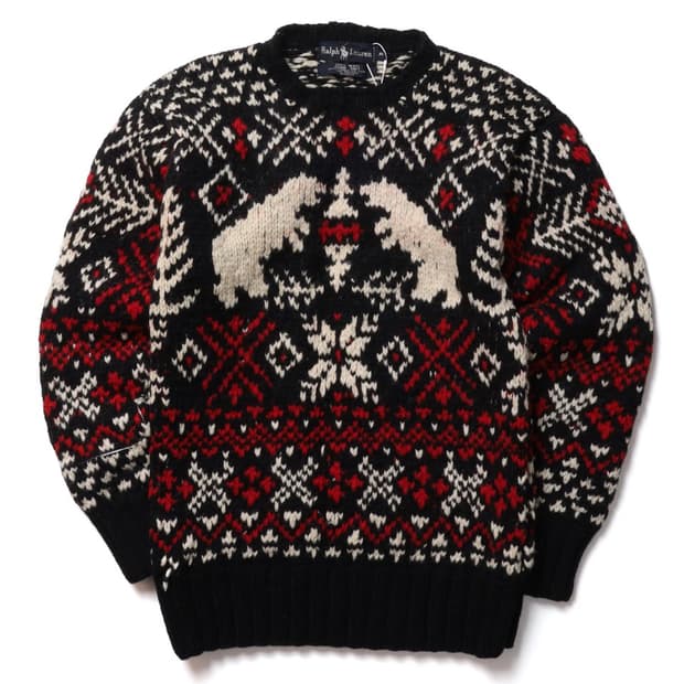 랄프로렌 80’s Ralph Lauren Nordic Knit