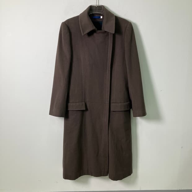 지방시 캐시미어 롱코트 40