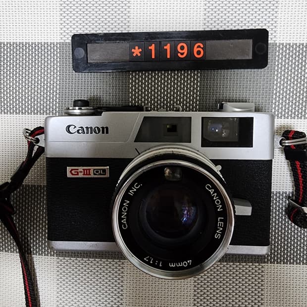 캐논 G3 캐논넷 QL 17 필름카메라