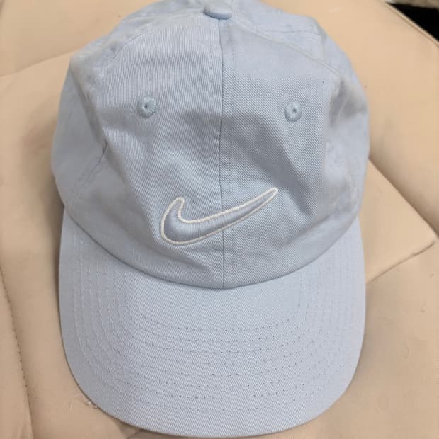나이키 소라색 모자