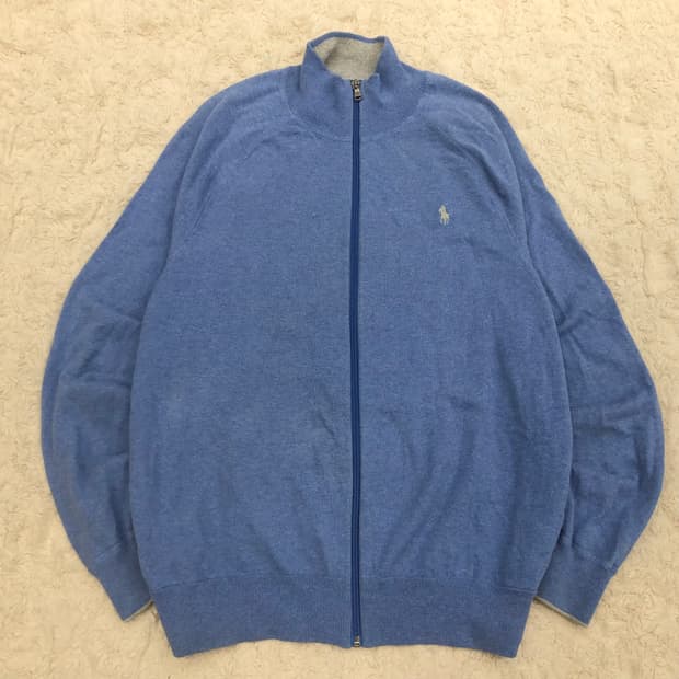 폴로 랄프로렌 니트 집업 자켓