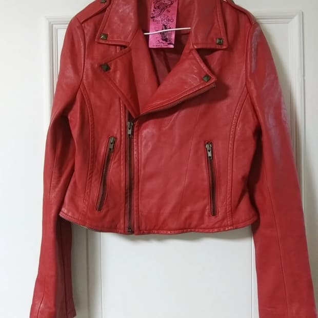 로보 양가죽 자켓