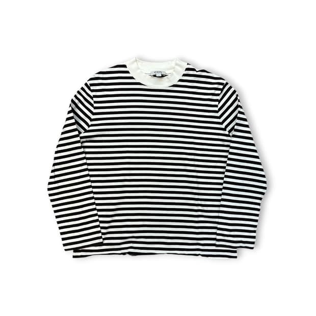 코스 스트라이프 긴팔티