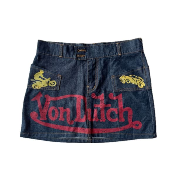 [Von dutch] 본더치 데님스커트
