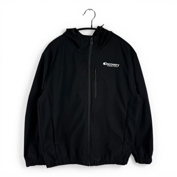  (무료배송)150) 디스커버리 키즈/우먼스 바람막이 자켓 블랙