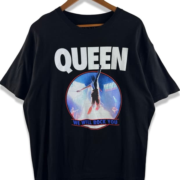 Queen We Will Rock You 그래픽 티셔츠3625