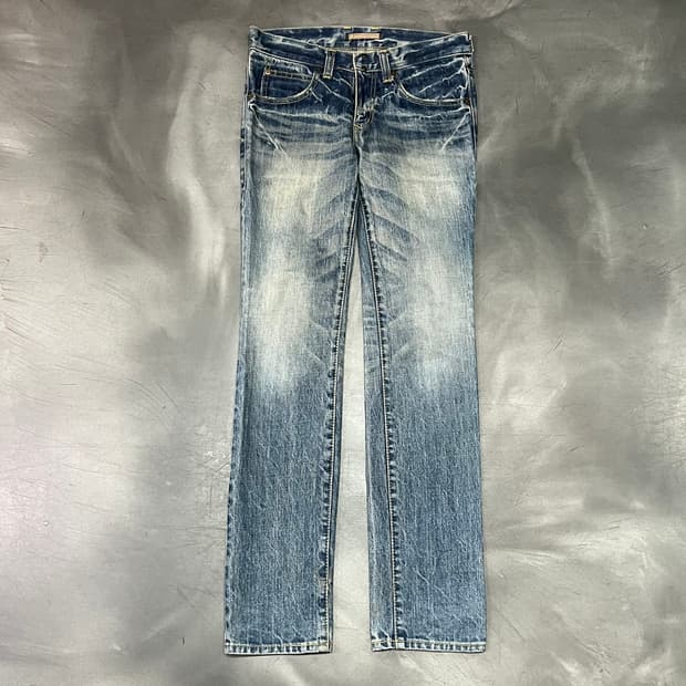  마뉴얼라보 워싱 데님팬츠 y15824