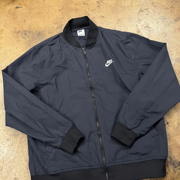 [정품/XL] 나이키 블랙 봄버 자켓 b19