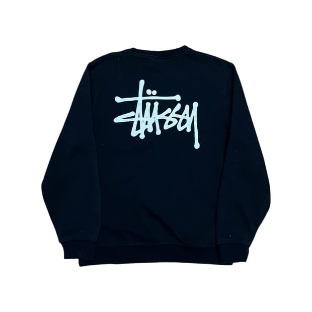 100 스투시 베이직 맨투맨