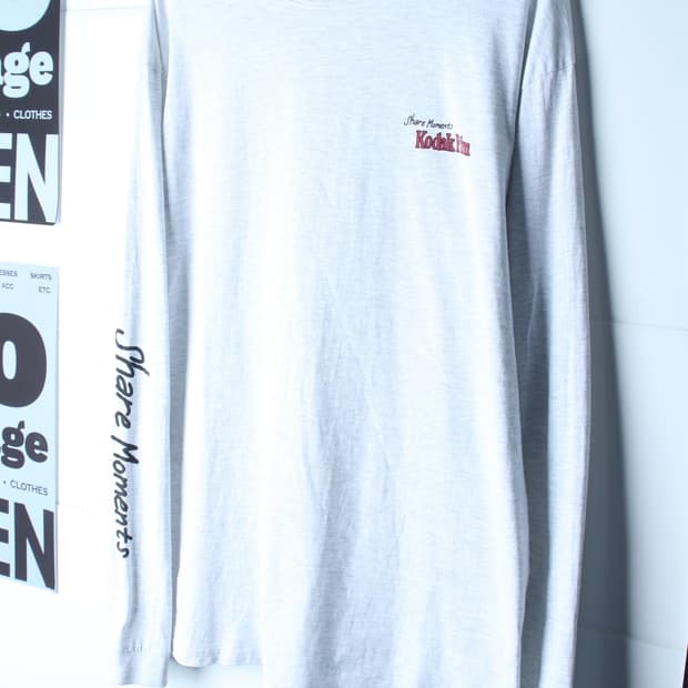 (2XL-3XL) 코닥 긴팔티셔츠 오빅작가 빅사이즈 레터링-H36211