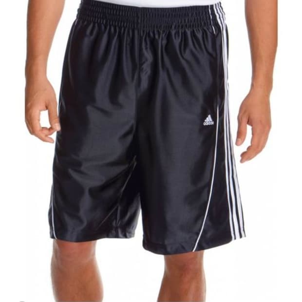 아디다스(Adidas) 00's 루즈핏 사틴 농구 반바지 M size