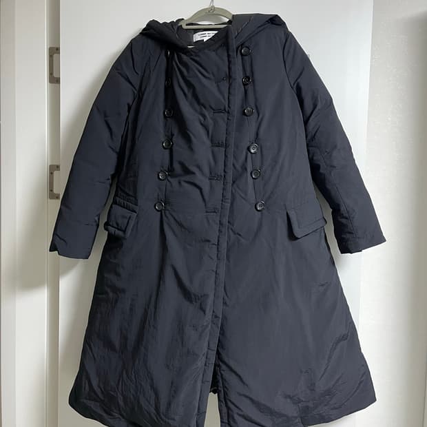 꼼데가르송 덕다운 롱패딩 S