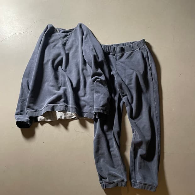 H•d ** 빈티지 워싱 트레이닝  셋업