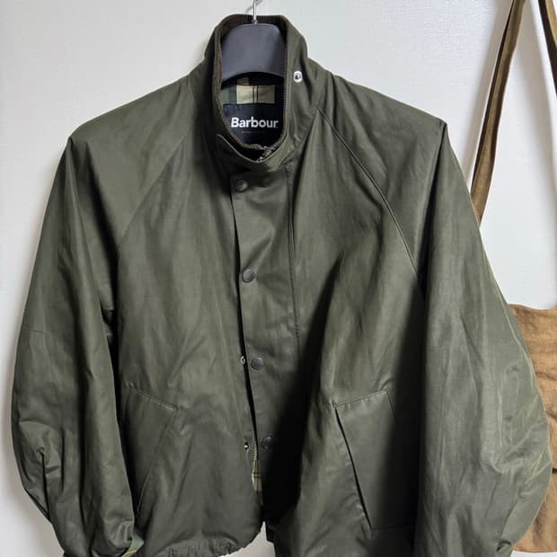 바버x프릭스스토어 자켓(올리브)(트랜스포터) 36사이즈