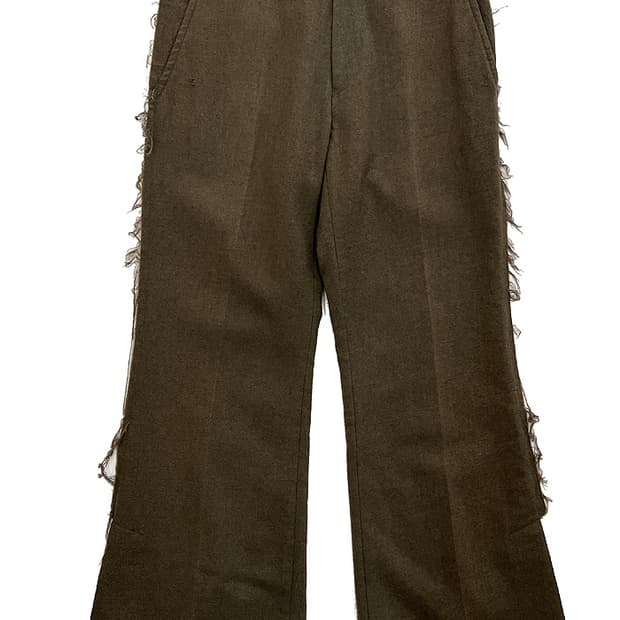 꼼데가르송 프린지 팬츠