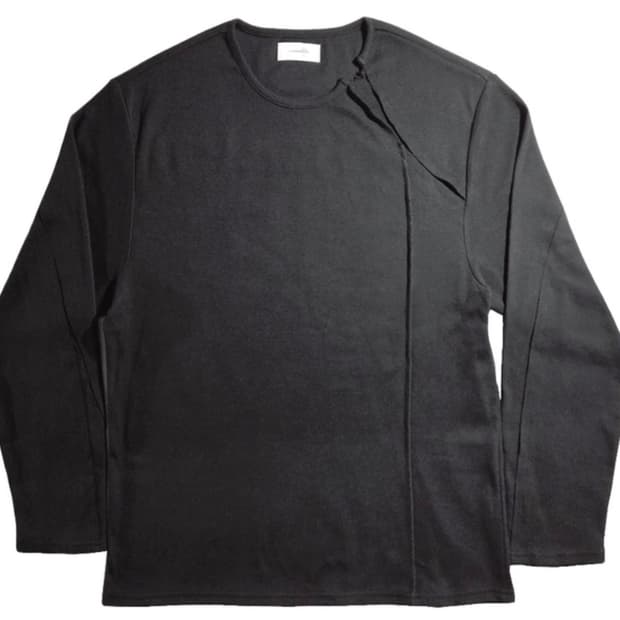 PERSONAL OBJECT ex long sleeve black