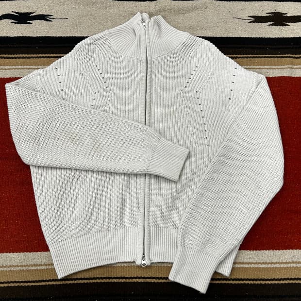 토니웩 알파카 집업 니트