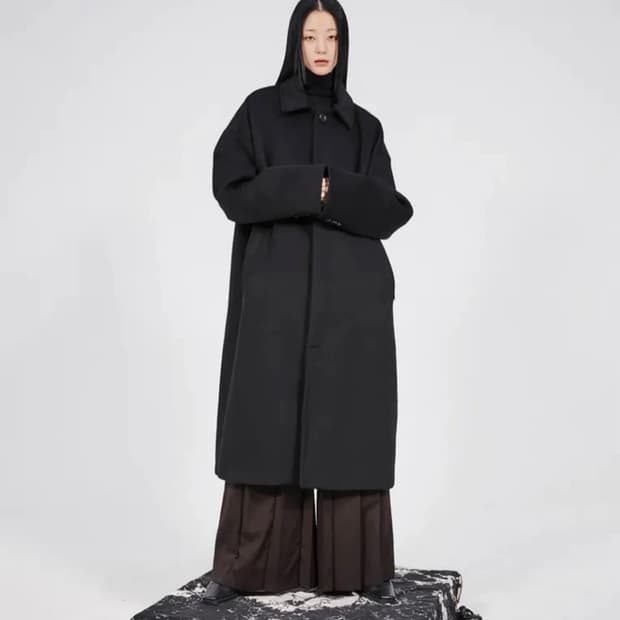 Flareup 오버핏 롱코트